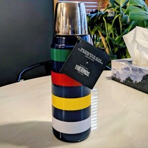 Hudson's Bay X Thermos Striped Insulated Bottle